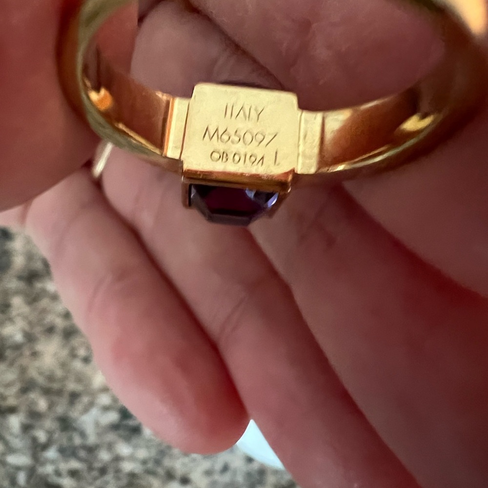 Louis Vuitton Crystal Gamble Ring - Picture 3 of 11